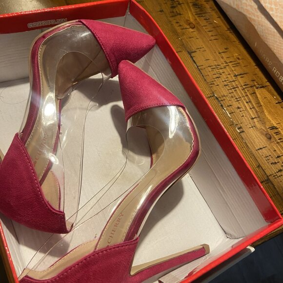 FUCHSIA STILETTO HEEL - Picture 3 of 5